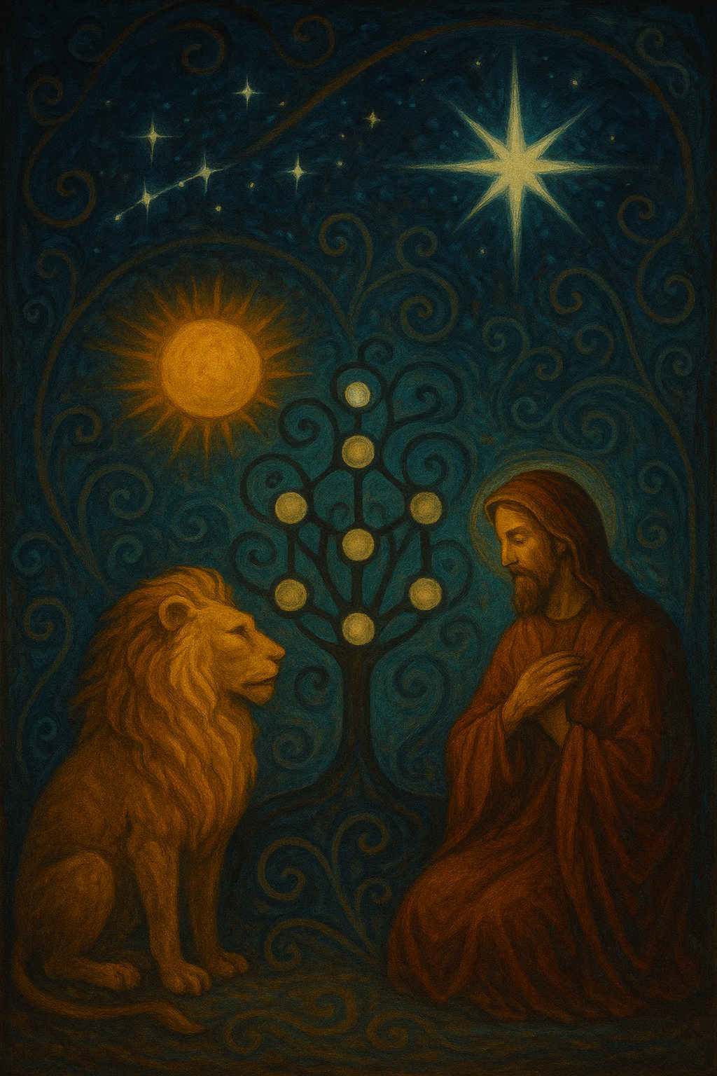 🦁 The Lion’s Gate Portal: A Mystic’s Journey Through Christian Kabbalah