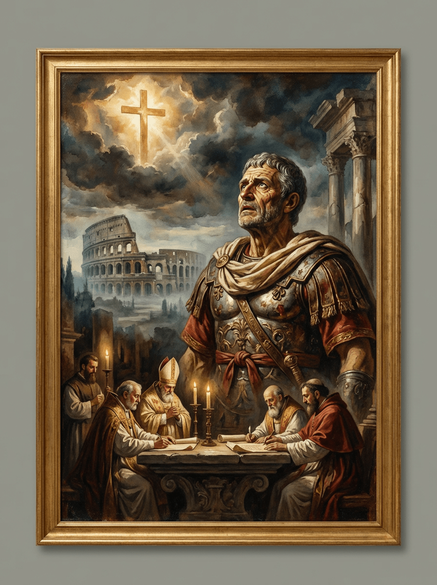 🏛️ How Rome Went From Killing Christians to Being Christian — And How a Room Full of Bishops Built the Bible
